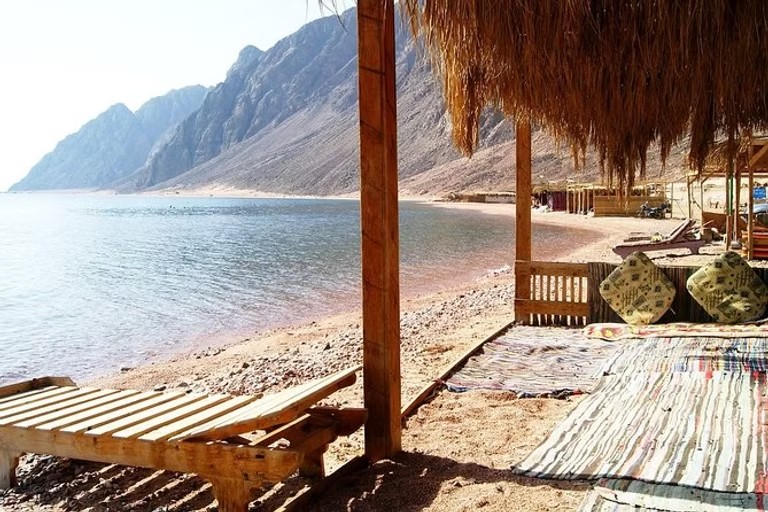 The Three Pools snorkelling spot near Dahab