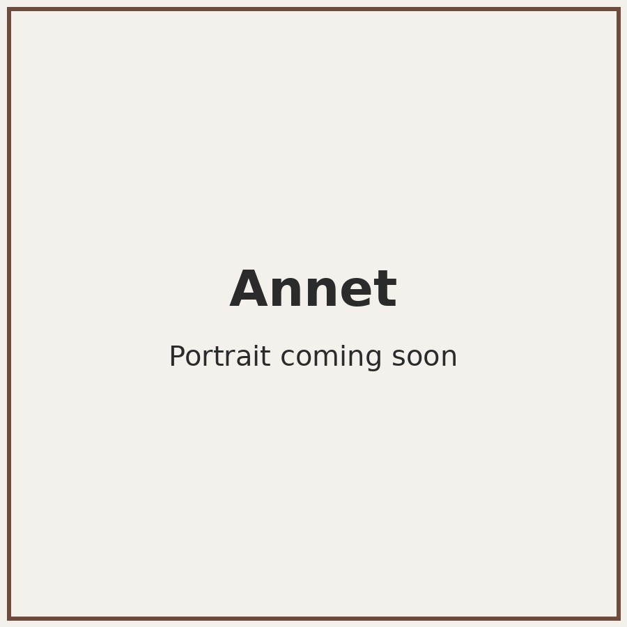 Portrait of Annet