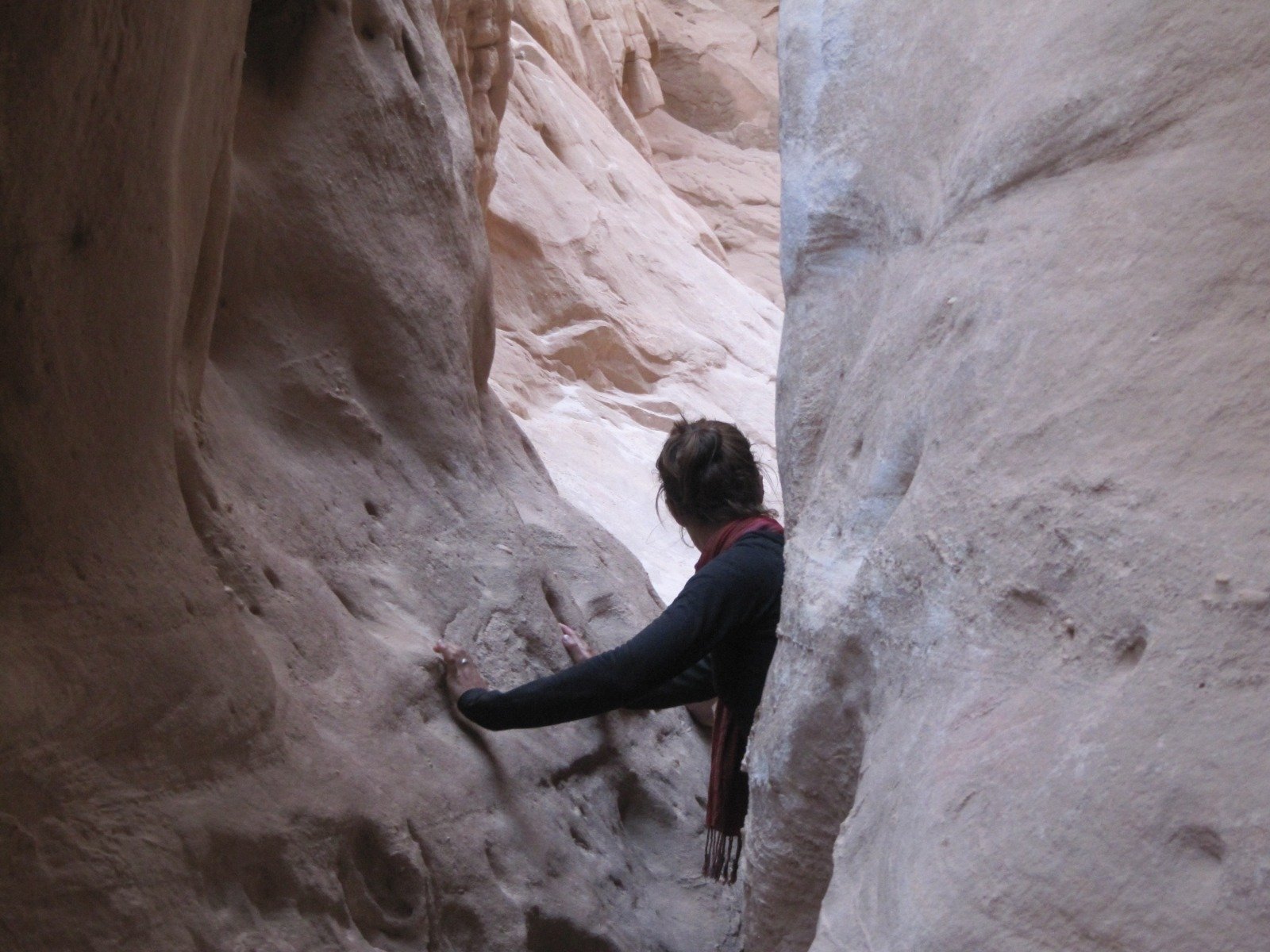 Camp at the mouth of the Closed Canyon
